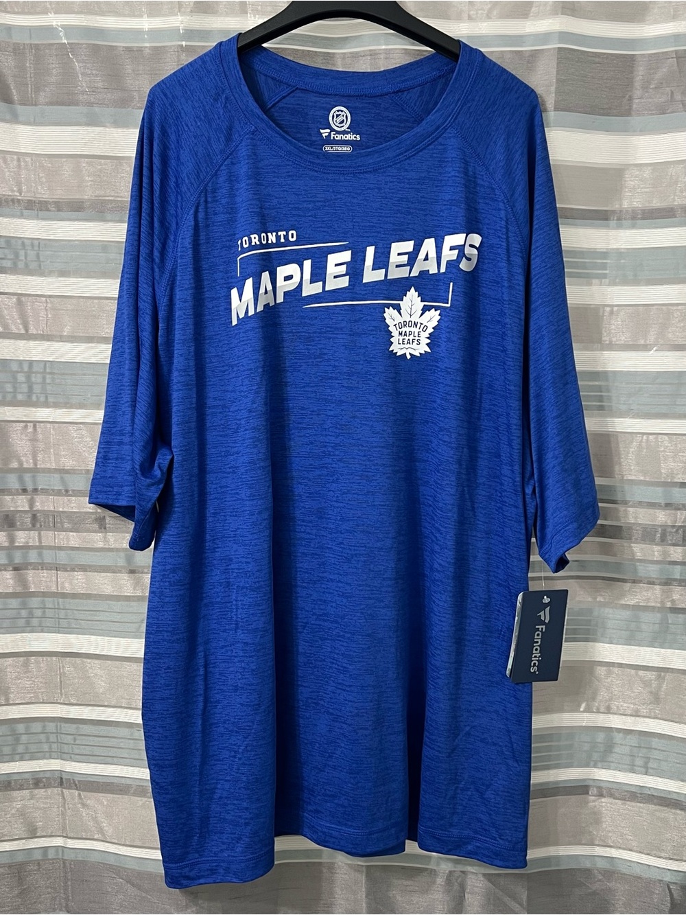 Fanatics NHL Toronto Maple Leafs Royal Blue Short-Sleeve Performance Tee